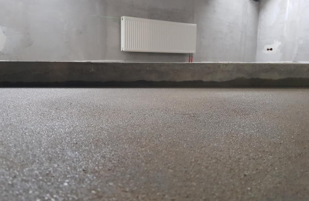 стяжка пола полусухая механизированным способом